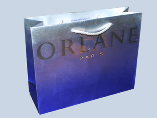 luxury silver foil paper bag,Gift bags series