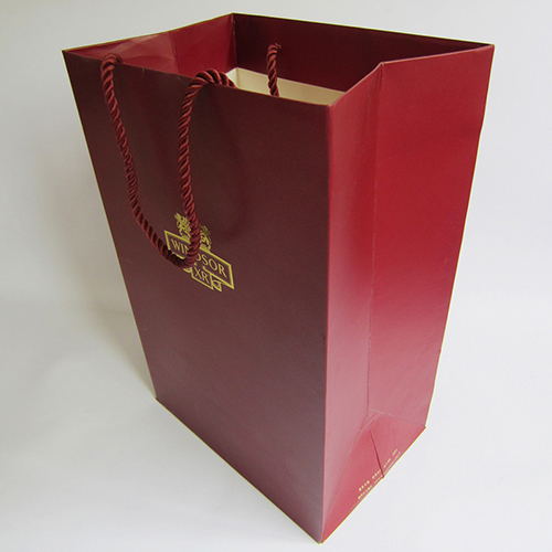 luxury red wine paper bags,Gift bags series