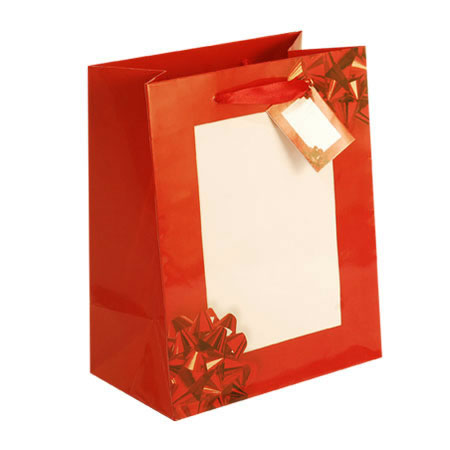 paper bag with transparent window,Gift bags series